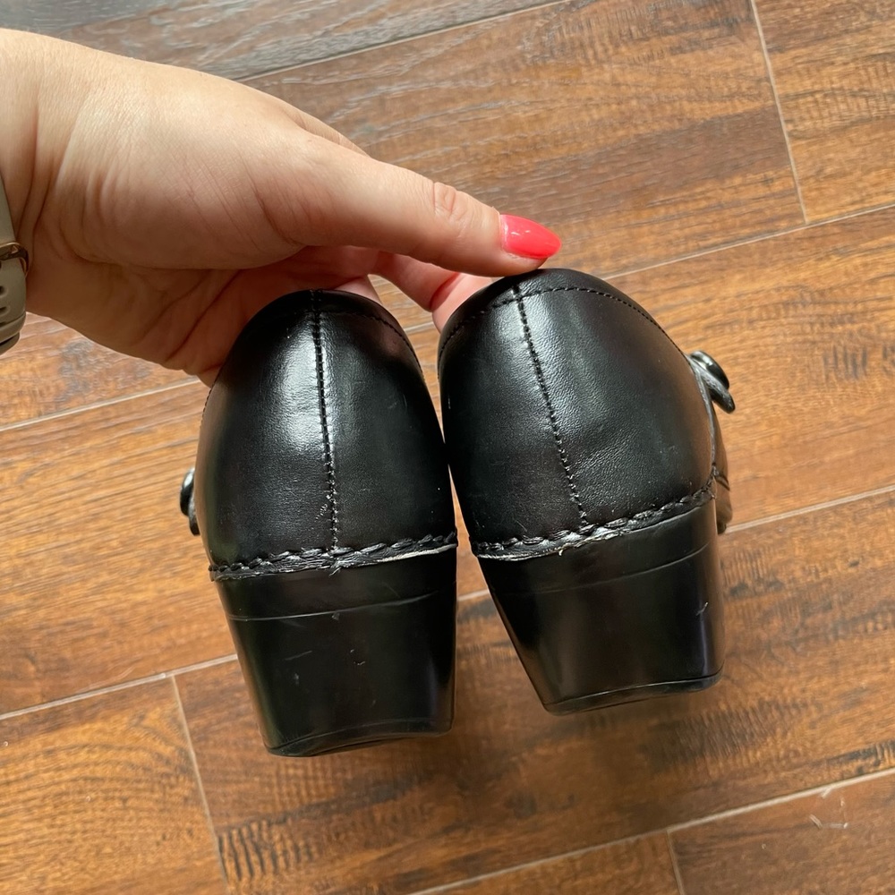 Dansko Solstice Black Button Clog Eu41 - image 6